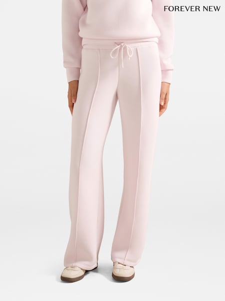 Forever New Pink Tiana Wide Leg Track Trousers (V22808) | £50