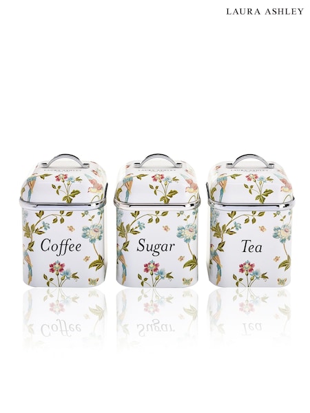 Elveden White 3 Piece Canister Set (V22843) | £35