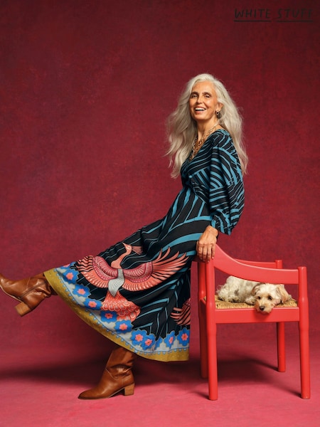 White Stuff Black Lucy Midi Dress (V22948) | £79