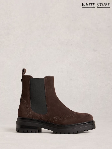 White Stuff Brown Carrie Chelsea Boots (V22974) | £89