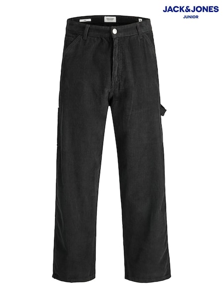 Corduroy Carpenter Black Trousers (V23153) | £35