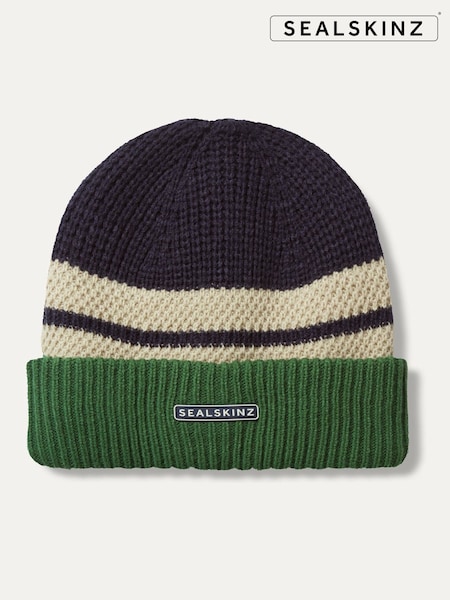 Sealskinz Bittering Waterproof Cold Weather Roll Cuff Beanie (V23257) | £40