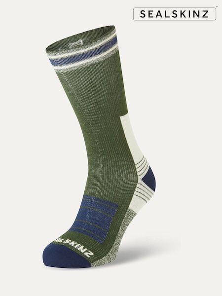 Sealskinz Norwich Waterproof Cold Weather Mid Length Hiking Socks (V23259) | £50