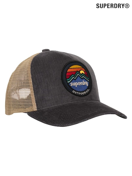 Superdry Blue Mesh Cord Trucker Cap (V23320) | £25