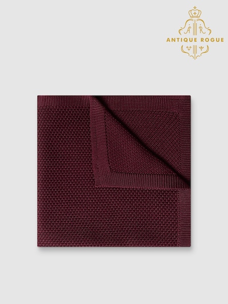 Antique Rogue Red Knitted Handkerchief (V23333) | £15