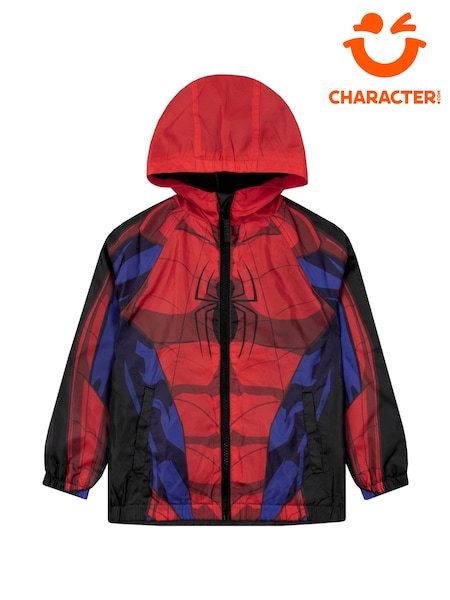 Character Red Marvel Spider-Man Raincoat (V23483) | £23