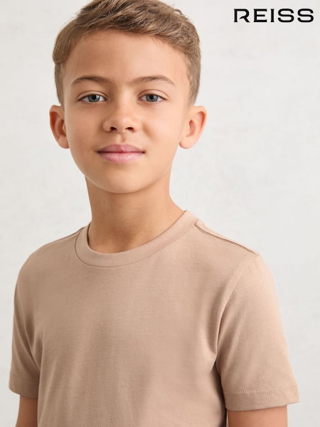 Reiss Stone Bless Cotton Crew-Neck T-Shirt (V23810) | £14