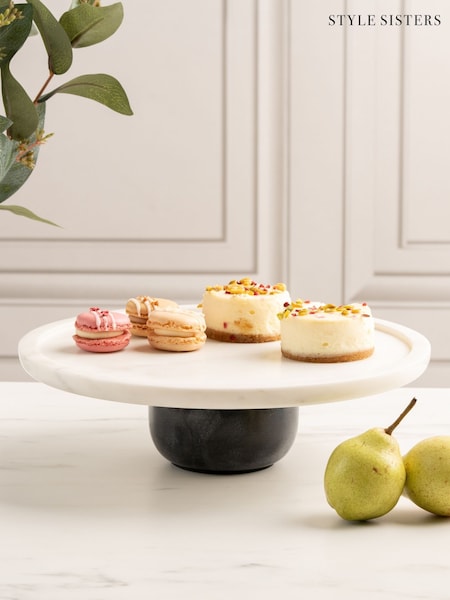 Style Sisters Multi Marble Cake Stand (V23935) | £45