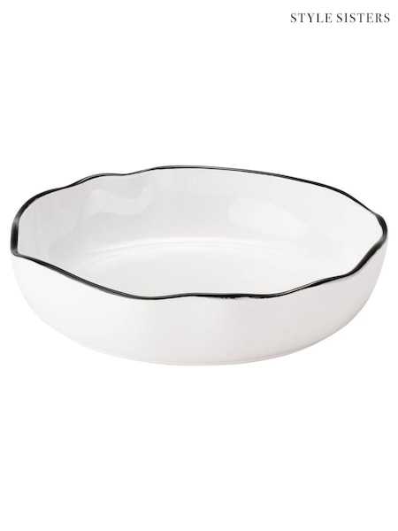 Style Sisters White Pasta Bowl (V23937) | £46