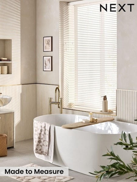 True Made To Measure 35mm Sunwood Fauxwood Venetian Blinds
