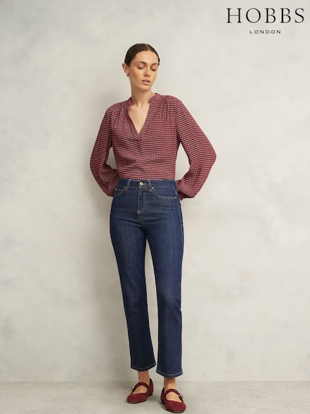 Hobbs Blue Shea Straight Jeans (V24142) | £89