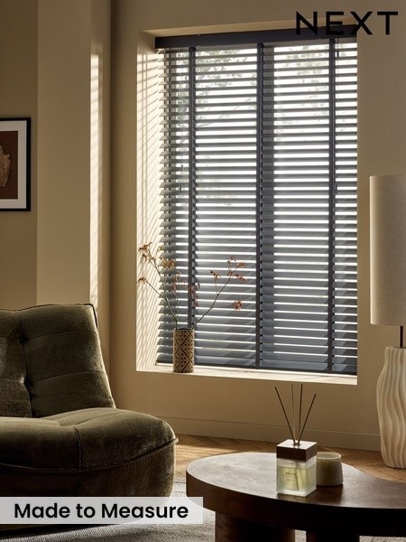 Empire Made To Measure 50mm Starwood 25mm Dusk Taped Venetian Blinds