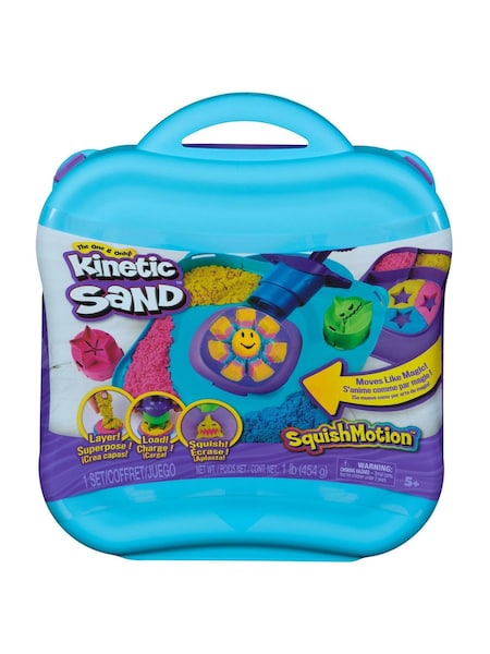 Spin Master Toys Kinetic Sand Squish Motion Set (V24535) | £22