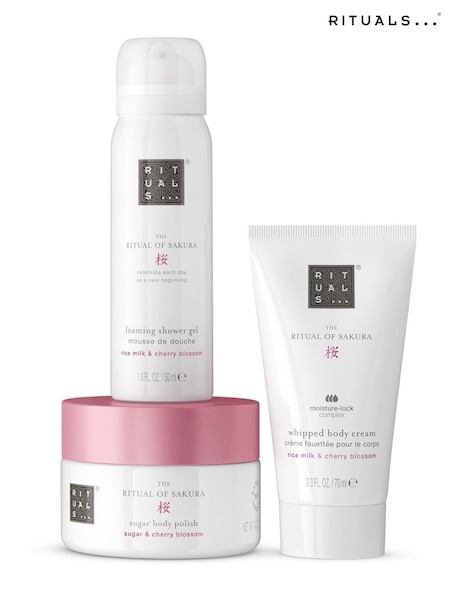 Rituals Sakura Cherry Blossom & Rice Milk Trial Gift Set (V24545) | £20.90