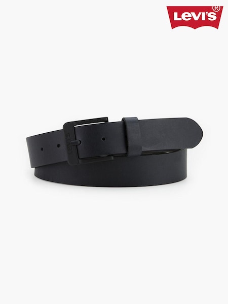 Levi's® Black Free Metal Belt (V24607) | £30