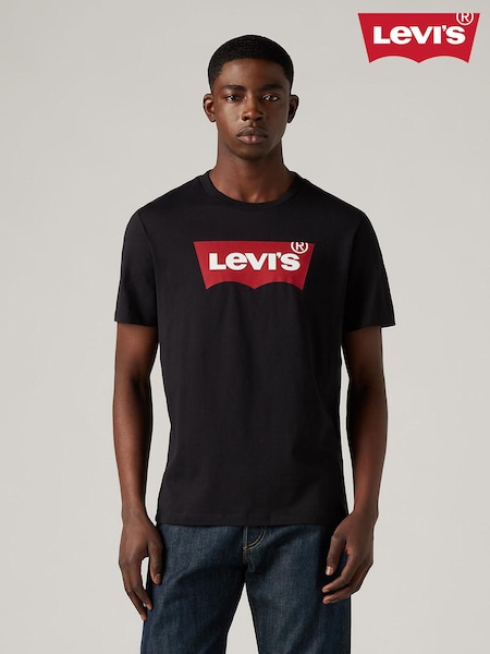 Levi's® Black Graphic Set-In Neck T-Shirt (V24608) | £27