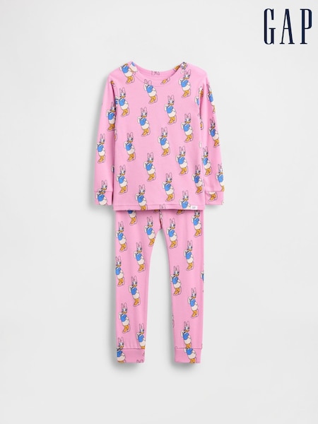 Gap Pink Disney Brushed Cotton Pyjamas Set (6mths-5yrs) (V24857) | £20