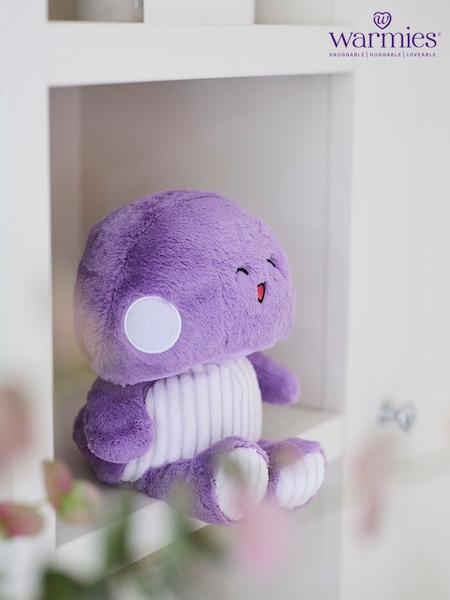 Warmies Purple Large  Mushroom Fully Heatable Plush Toy (V25037) | £24