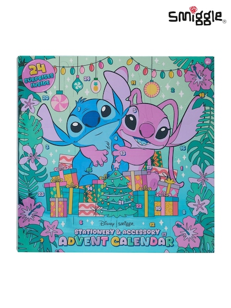 Smiggle Blue Disney Stitch Advent Calendar 2025 (V25072) | £40