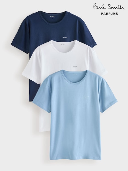 PS Paul Smith Logo Black T-Shirts 3 Pack (V25088) | £45