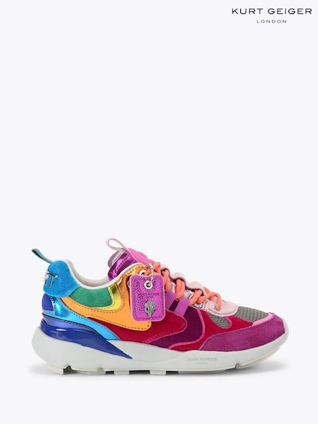 Kurt Geiger London Pink Kurt Runner Trainers (V25392) | £199