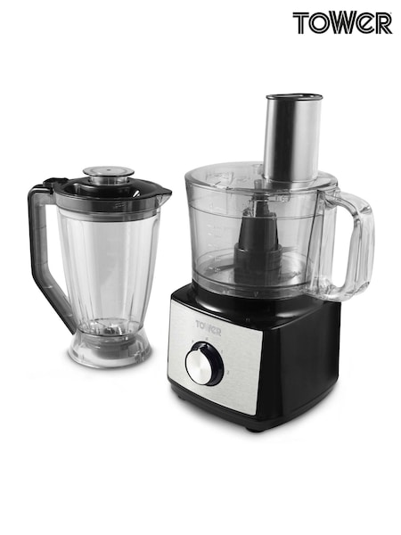 Tower Black Multi-Function Food Processer & Blender (V25410) | £60