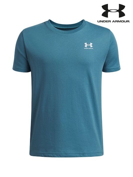 Under Armour Blue Sportstyle Short Sleeve T-Shirt (V25421) | £19