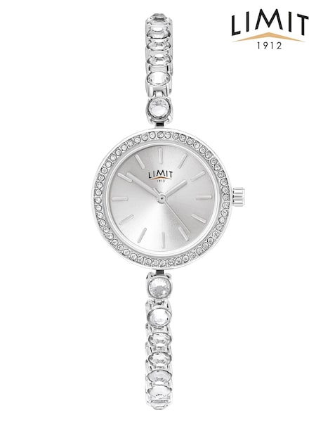 Limit 26mm Womens Round Gold Analogue Watch With Strap (V25530) | £30