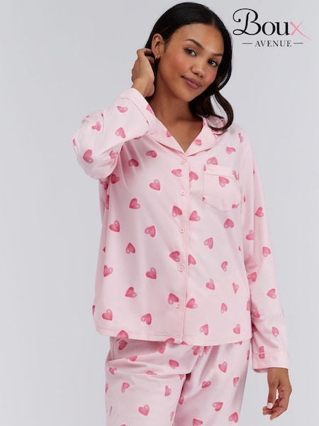 Boux Avenue Bow Gingham Cotton Pyjamas In A Bag (V25874) | £40