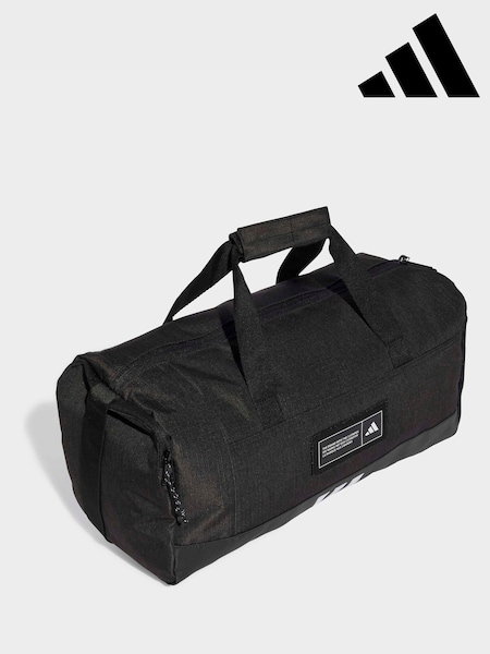 adidas Black 4ATHLTS Small Duffel Bag (V26416) | £35