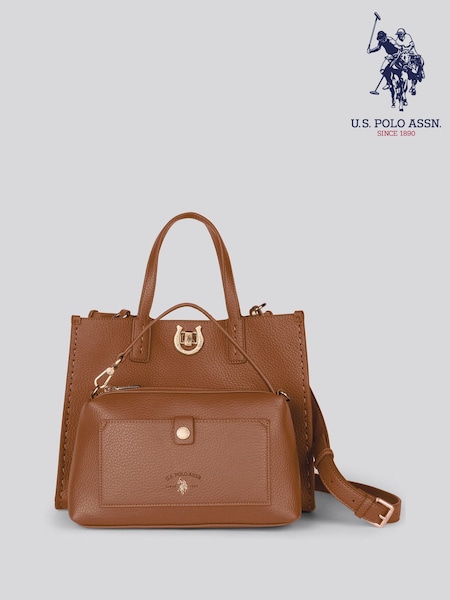 U.S. Polo Assn. Nude Middleton D. Handle w/ Ex PU Bag (V27210) | £90