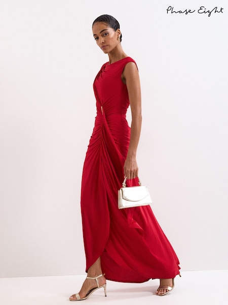 Phase Eight Red Donna Maxi Dress (V27546) | £159