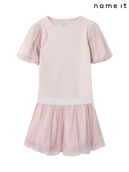 Name It Purple Shimmery Top and Skirt Set (V27575) | £21