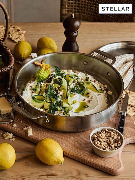 Stellar Profile Shallow Casserole, Uncoated Pots & Pans (V27632) | £70