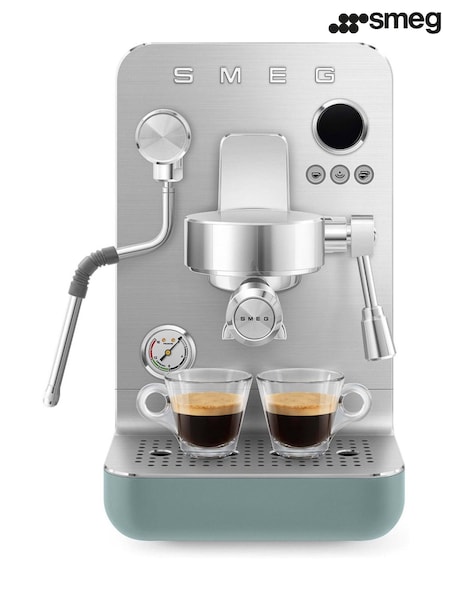 Smeg Emerald Green Mini Pro Espresso Coffee Machine (V27697) | £1,400