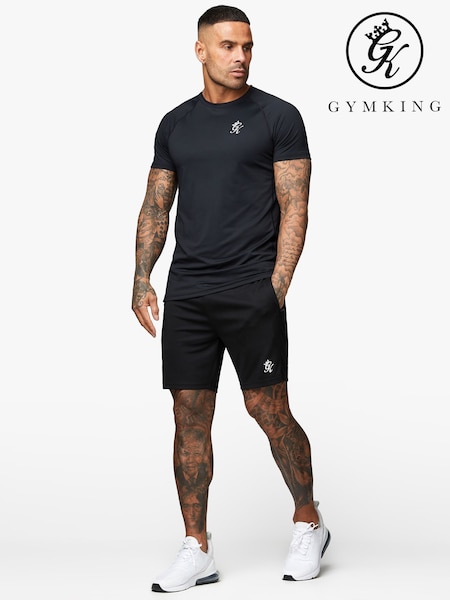 Gym King Black Energy T-Shirt (V28064) | £28