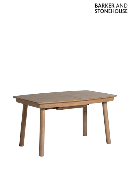 Barker and Stonehouse Brown Lathan Reclaimed Wood Extending Dining Table (V28136) | £495