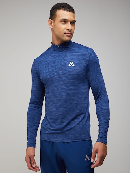 Montirex Blue Trail 2.0 1/4 Zip Sweatshirt (V28246) | £40
