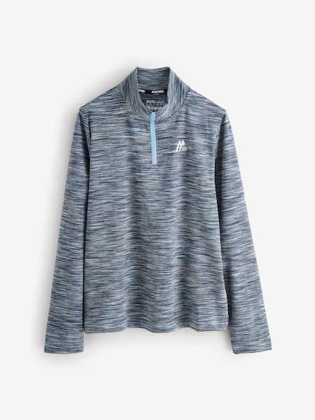Montirex Blue Junior Trail 2.0 1/4 Zip Sweatshirt (V28250) | £33