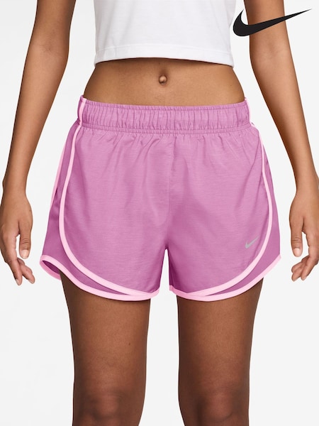 Nike Magenta Tempo Dri-FIT Mid Rise 3 Running Shorts (V28323) | £33