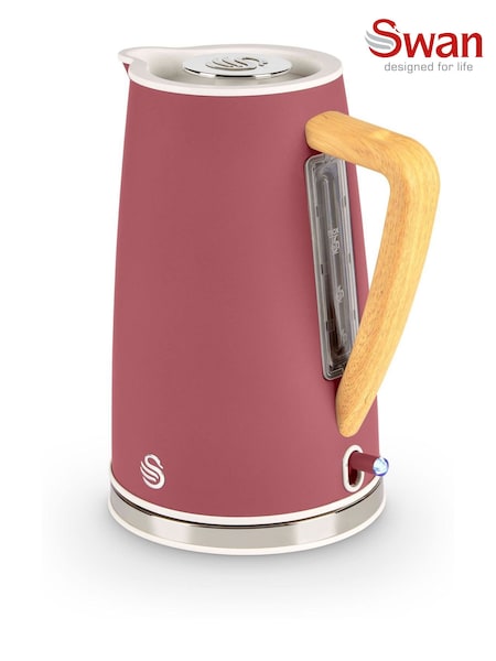 Swan Fuchsia Rose Nordic Cordless 1.7L Jug Kettle (V28476) | £55