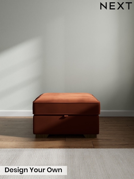 Plush Velvet Easy Clean/Ginger Orange - Stamford
