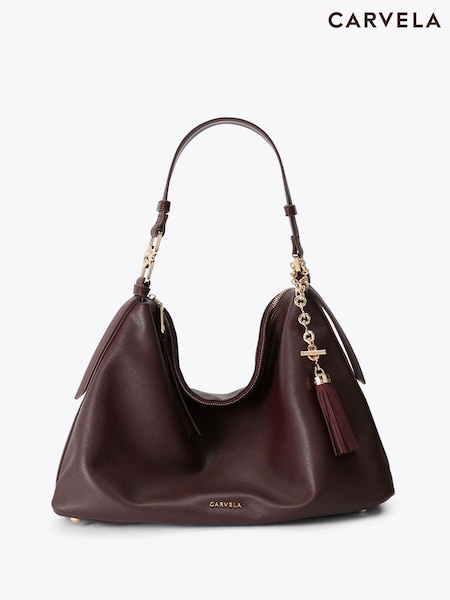 Carvela Red Gina Hobo Bag (V28908) | £139