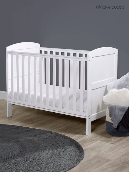 Ickle Bubba White Coleby Space Saver Cot (V28962) | £120