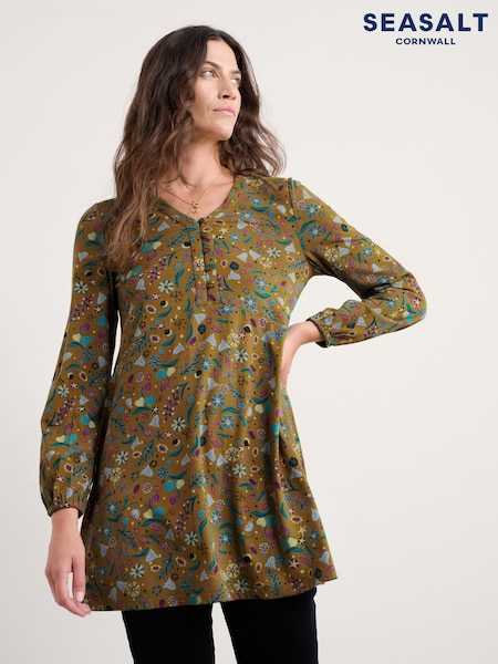 Seasalt Cornwall Yellow Peg Loom Tunic (V29309) | £56