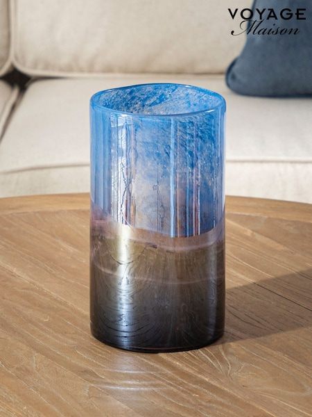 Voyage Maison Cobalt Dwalin Hand-Blown Glass Vase (V29417) | £37