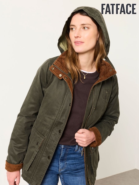 Green - Fatface Heritage Jacket