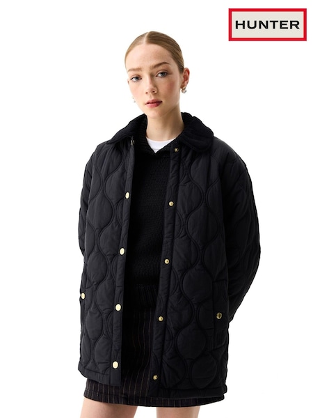 Witton Quilted Black Jacket (V29738) | £160