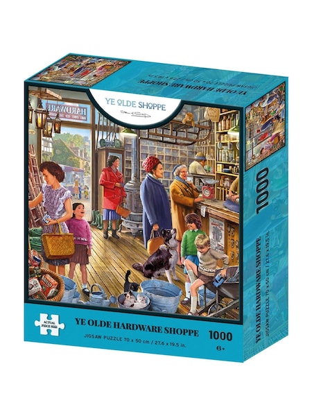 Kidikraft Ye Olde Collection Hardware Shoppe 1000 Piece Jigsaw Puzzle (V29913) | £16