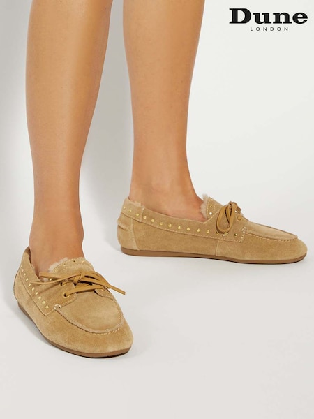 Dune London Natural Gracefull Loafers (V30266) | £99